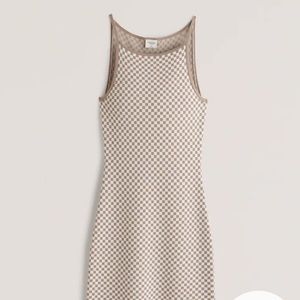 Abercrombie and Fitch Jacquard Mini Sweater Dress